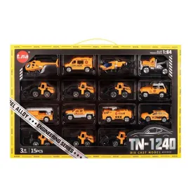 15-Piece Diecast Engineering Series Set