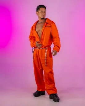 3pc Men's Lock It Down Inmate Costume