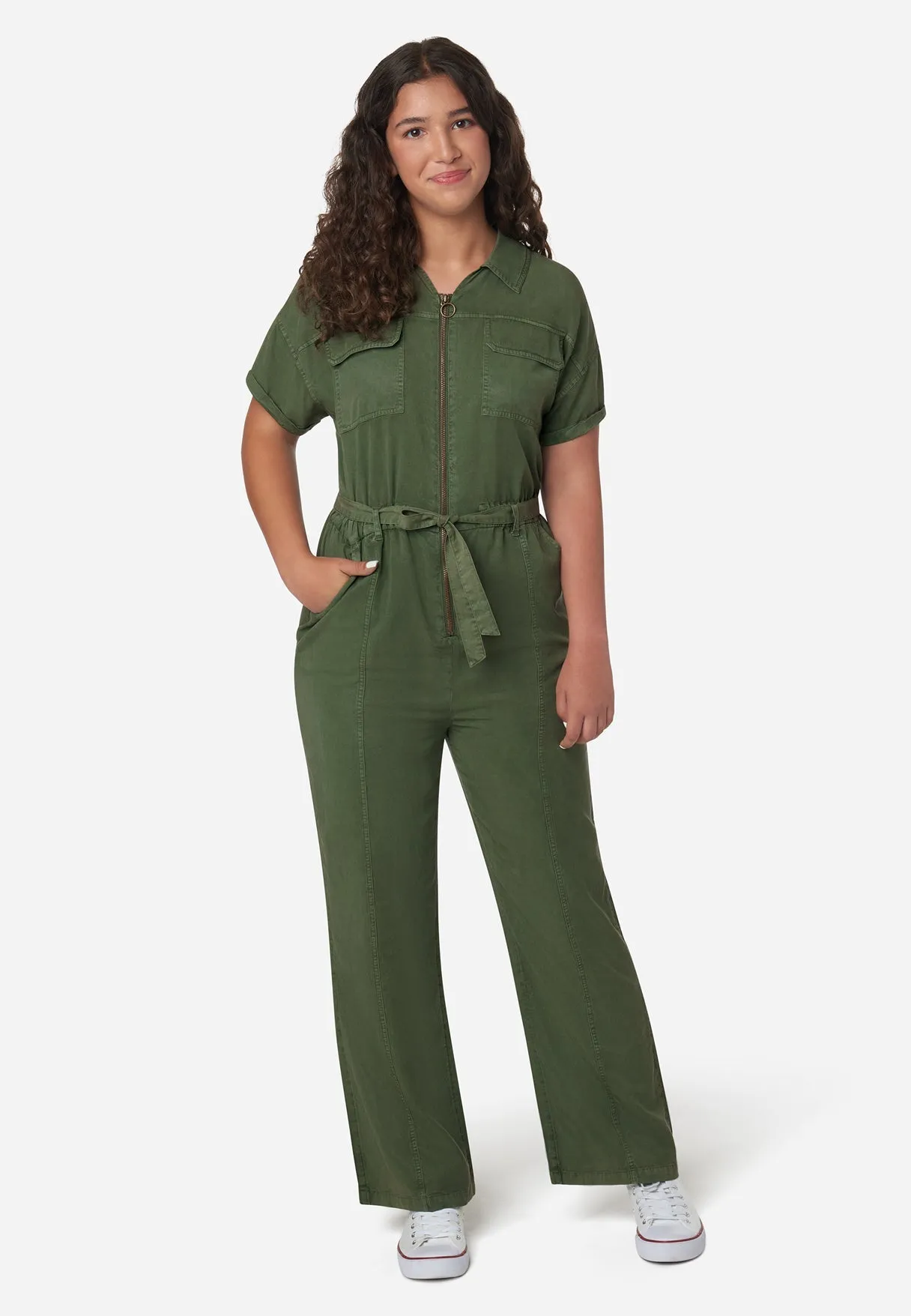 All-in-One Cargo Jumpsuit