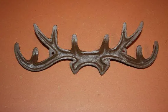 Antler Home Decor, Antler Coat Hat Hook, Antler Wall Hook, Deer Hunter Decor,Dear Lease Decor,Mudroom Coat Hook,Free Shipping, W-36