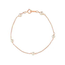 Belle Rose Gold Bridal Bracelet