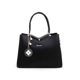 Black Formal Hand Bag P35966