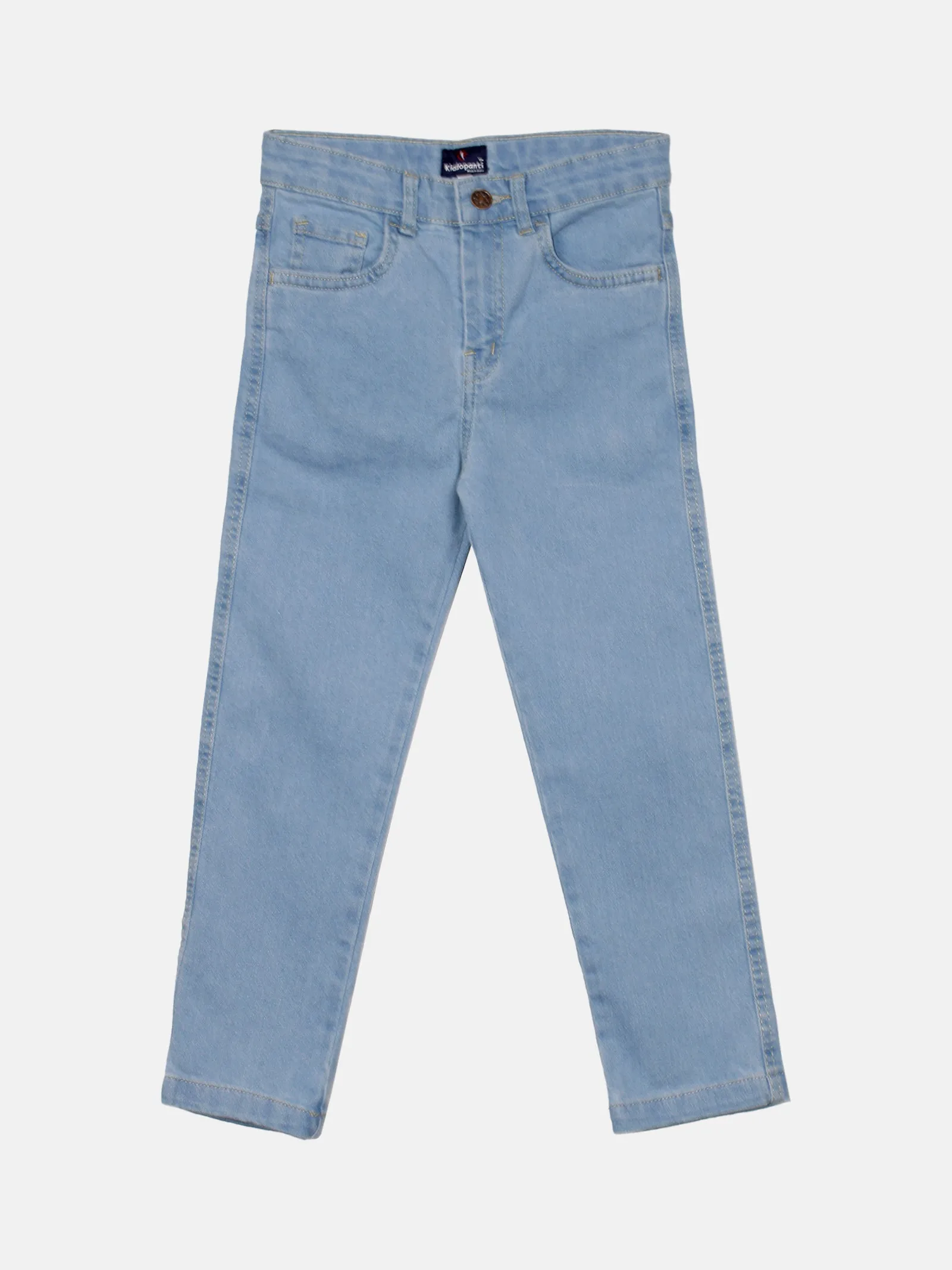 Boys Pack of 3 Denim Full Length Washed Jeans With Stretch