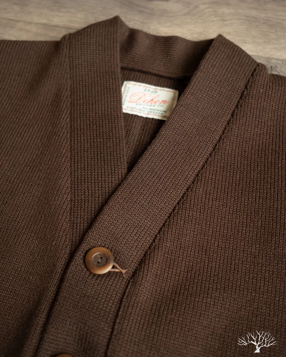 Classic Cardigan - Brown (Modified)