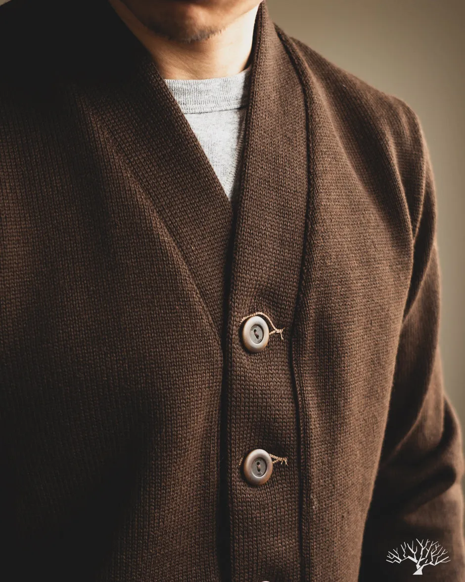 Classic Cardigan - Brown (Modified)