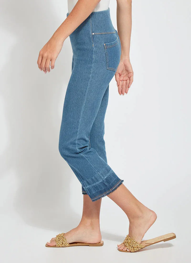 Daria Gradient Hem Denim - Mid Wash