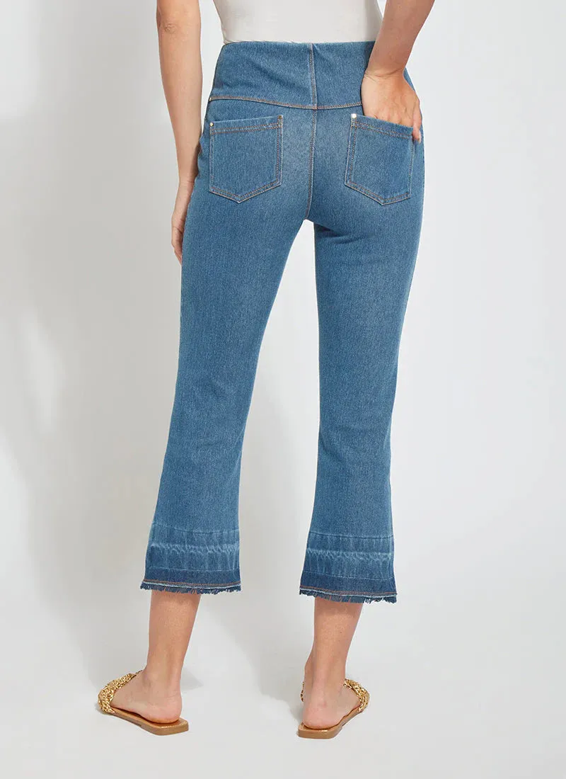 Daria Gradient Hem Denim - Mid Wash