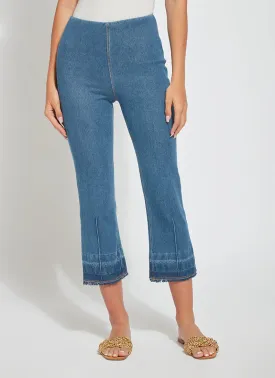 Daria Gradient Hem Denim - Mid Wash