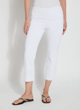 Daria Gradient Hem Denim - White