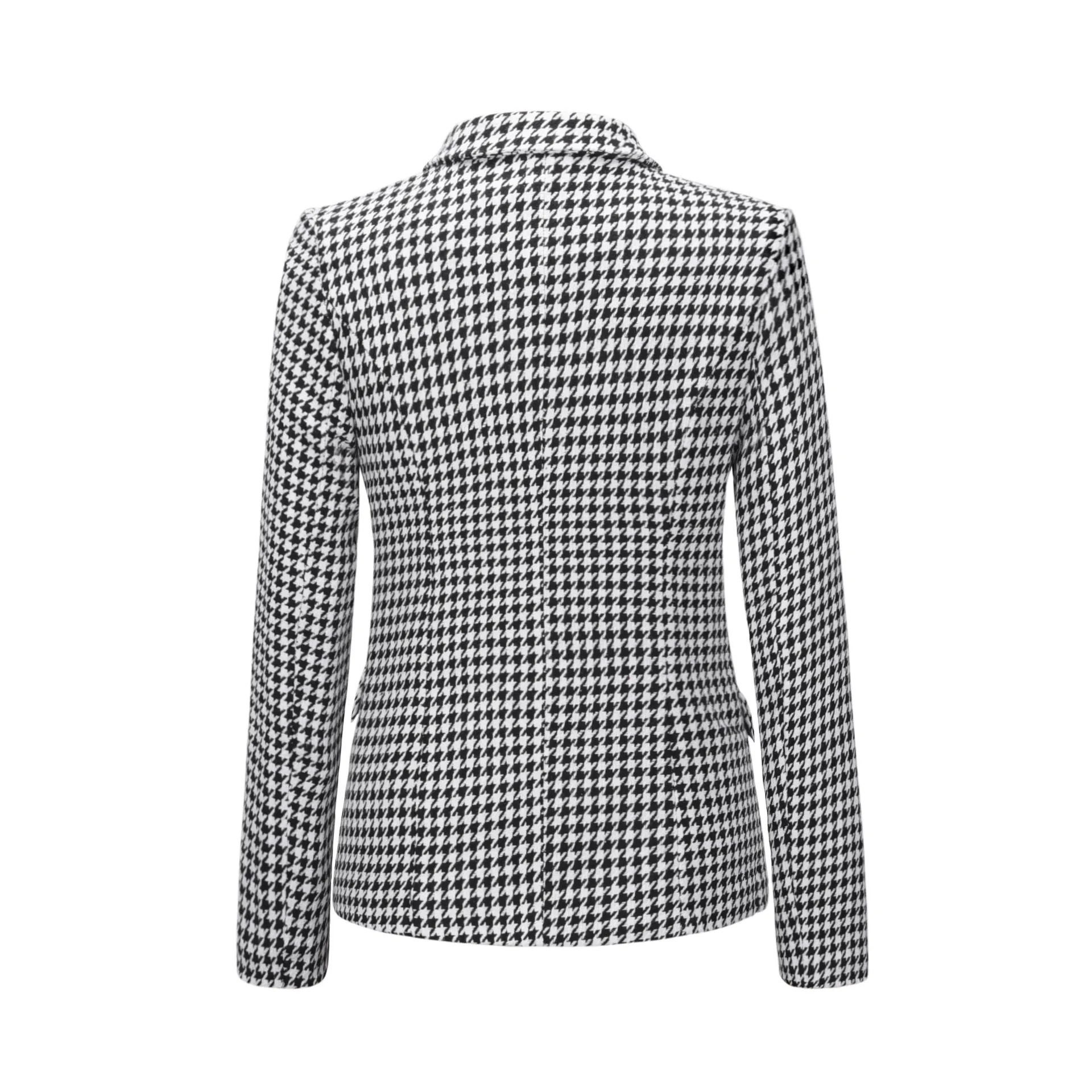 Double Breasted Slim Fit Suit Coat Business Casual