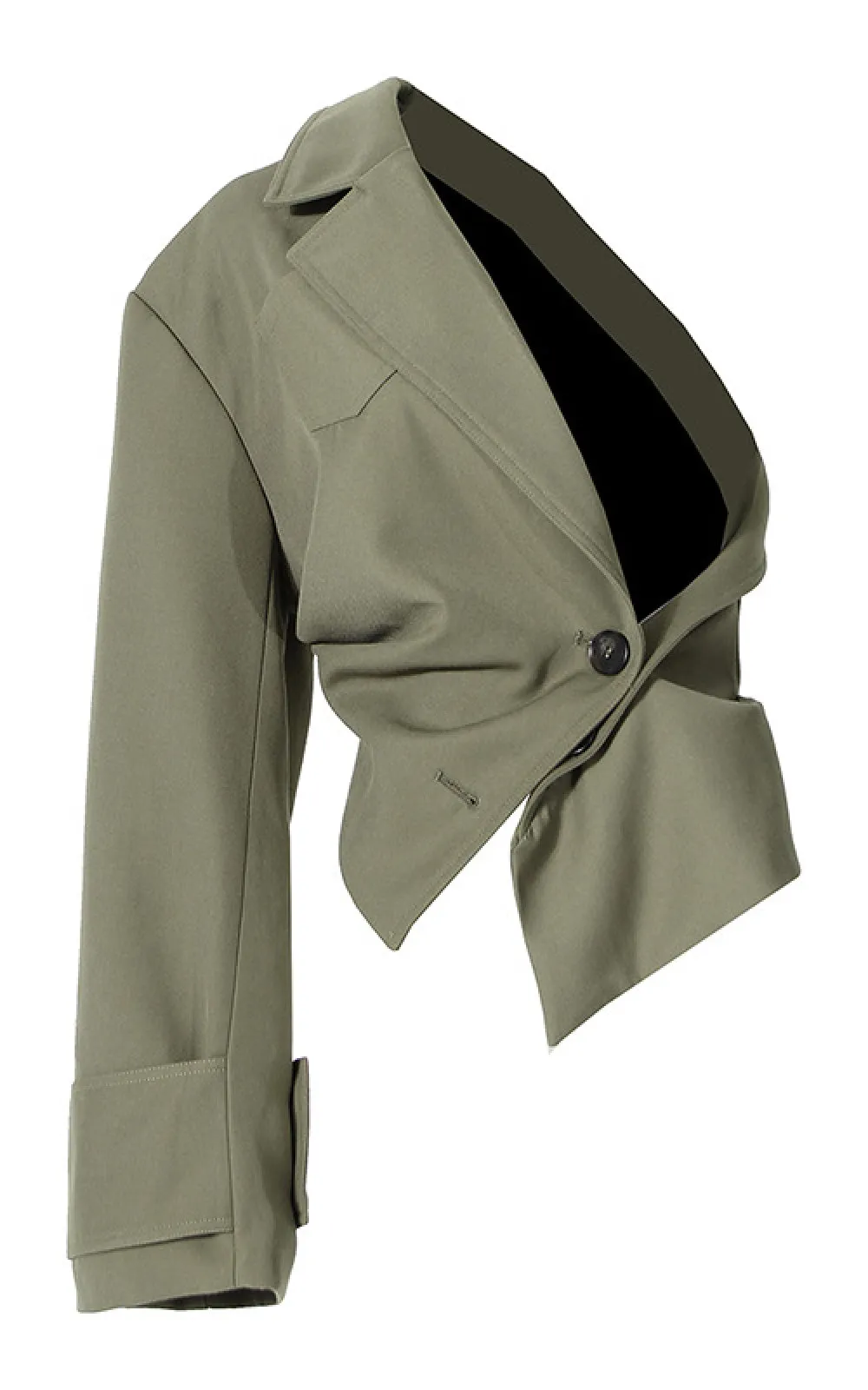 Dream Architect Button Front Two-Piece Trench Coat