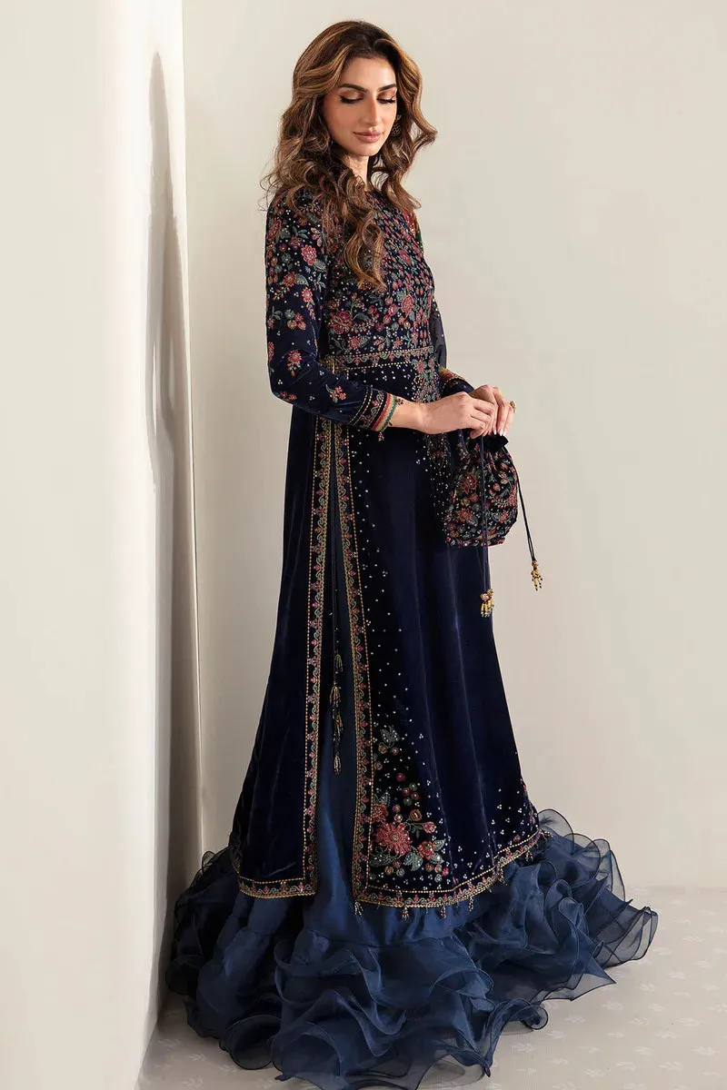 EMBROIDERED VELVET FORMAL VF-2005