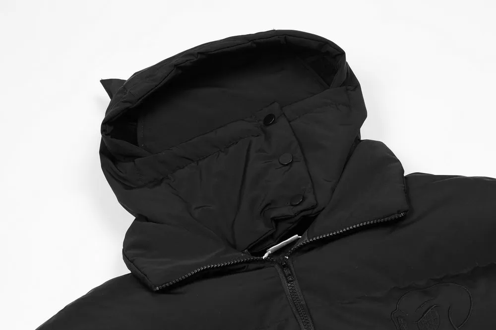 Feline Noir Puffer Jacket