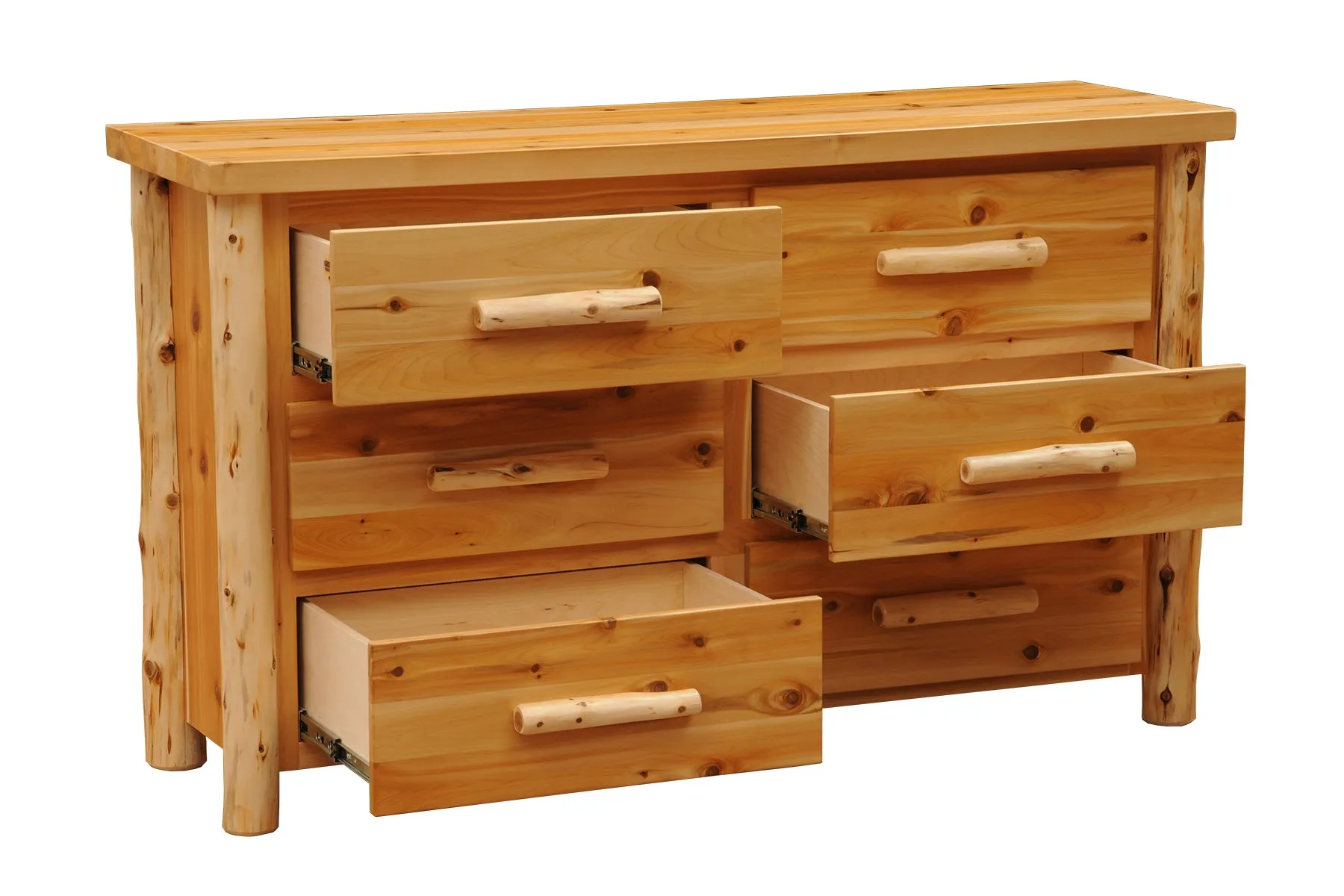 Fireside Lodge Cedar Voyageur Six Drawer Dresser