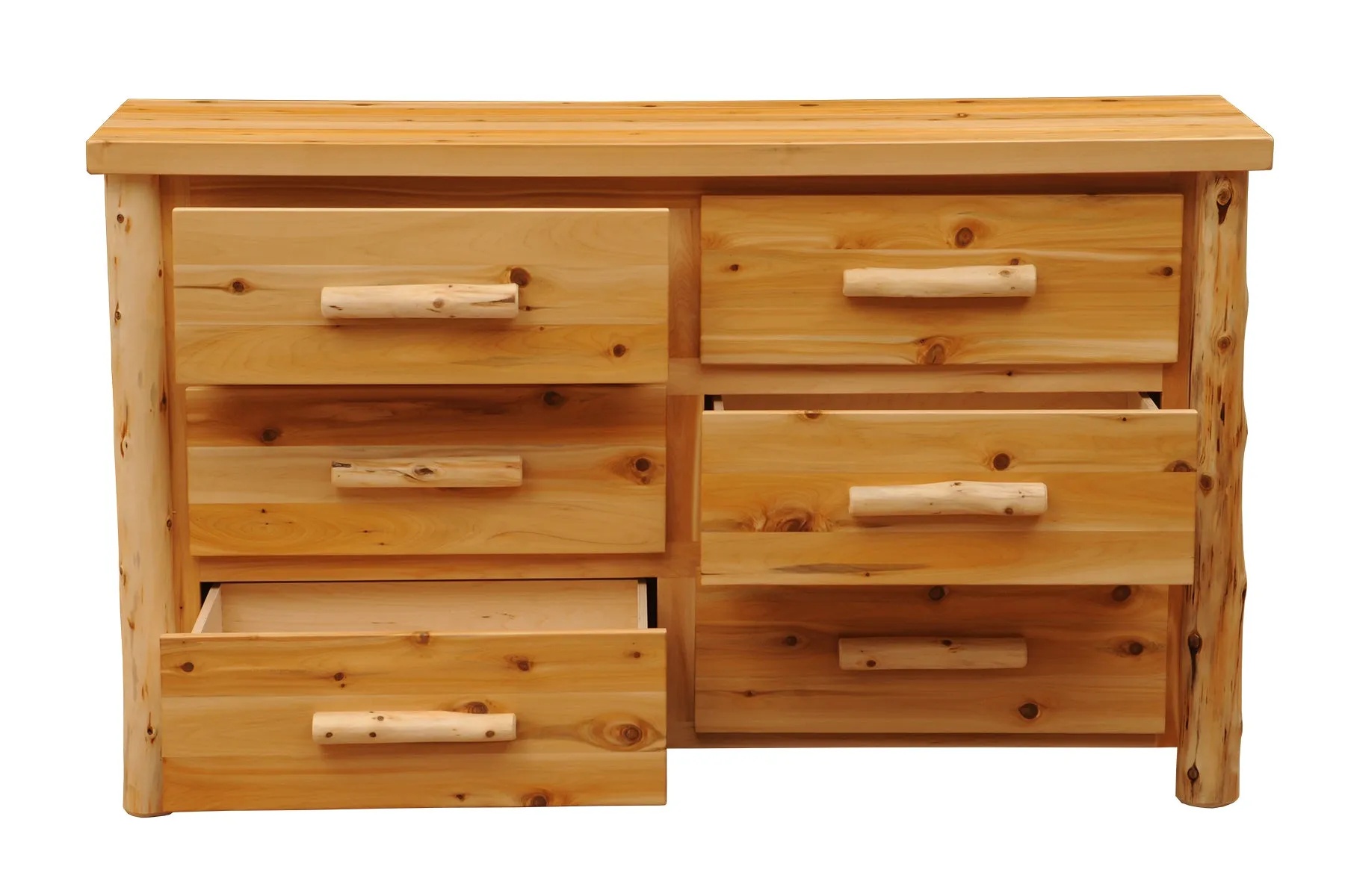 Fireside Lodge Cedar Voyageur Six Drawer Dresser