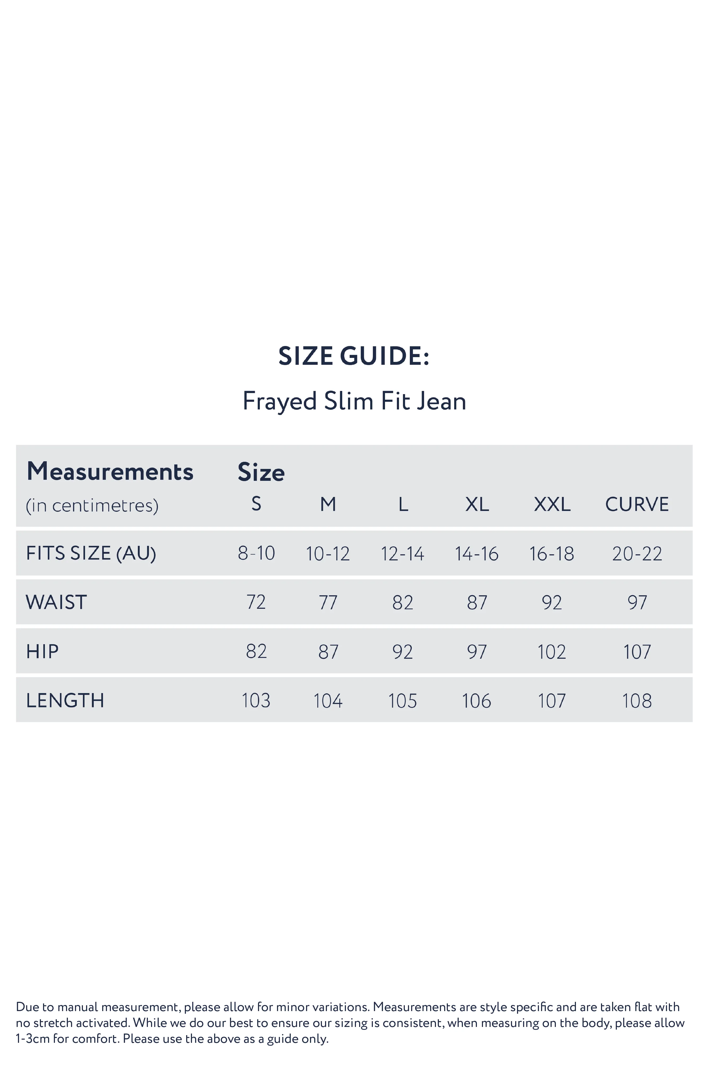 Frayed Slim Fit Jean | Light Denim