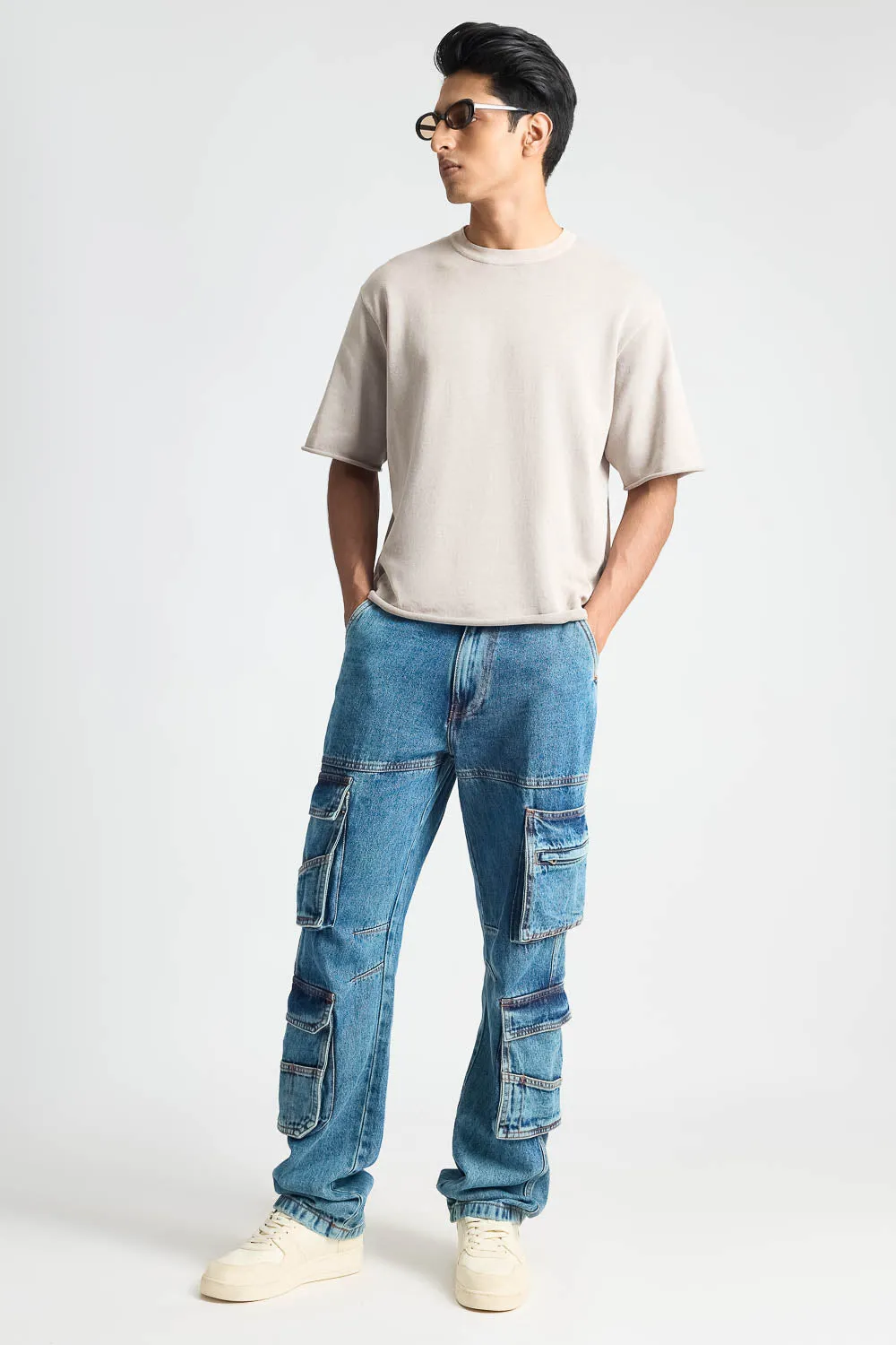 Functional Cargo Men's Jeans