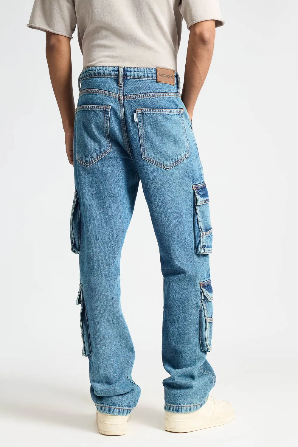 Functional Cargo Men's Jeans