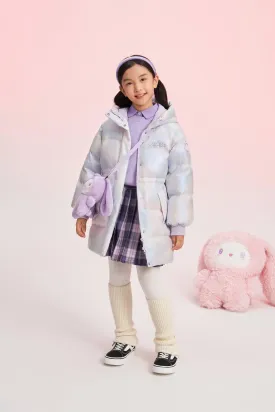 Girl's Floppy Bunny Down Coat