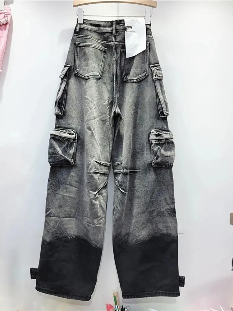 Gradient Cargo Paratrooper Jeans