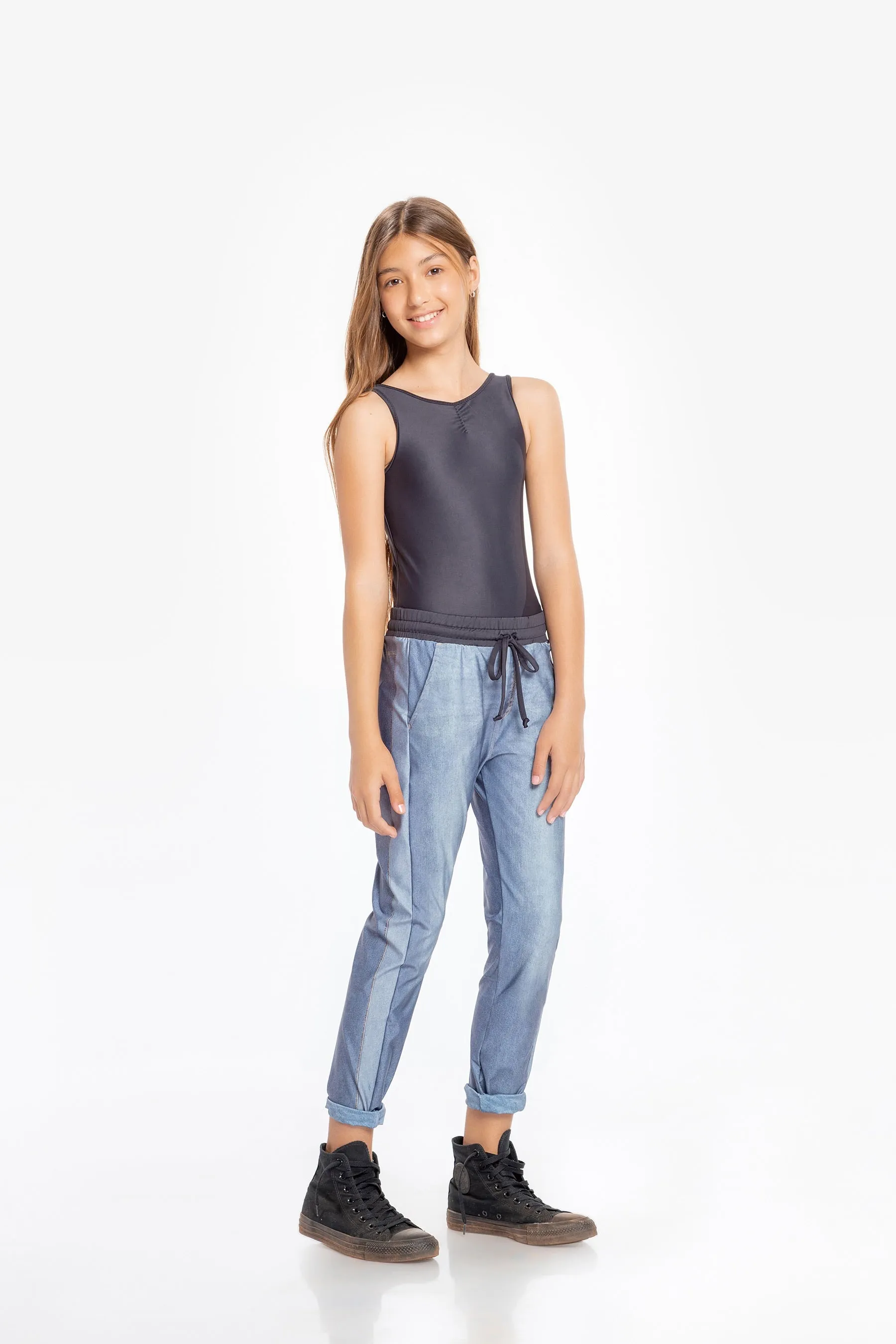 Kids Blend Denim Boyfriend Pants