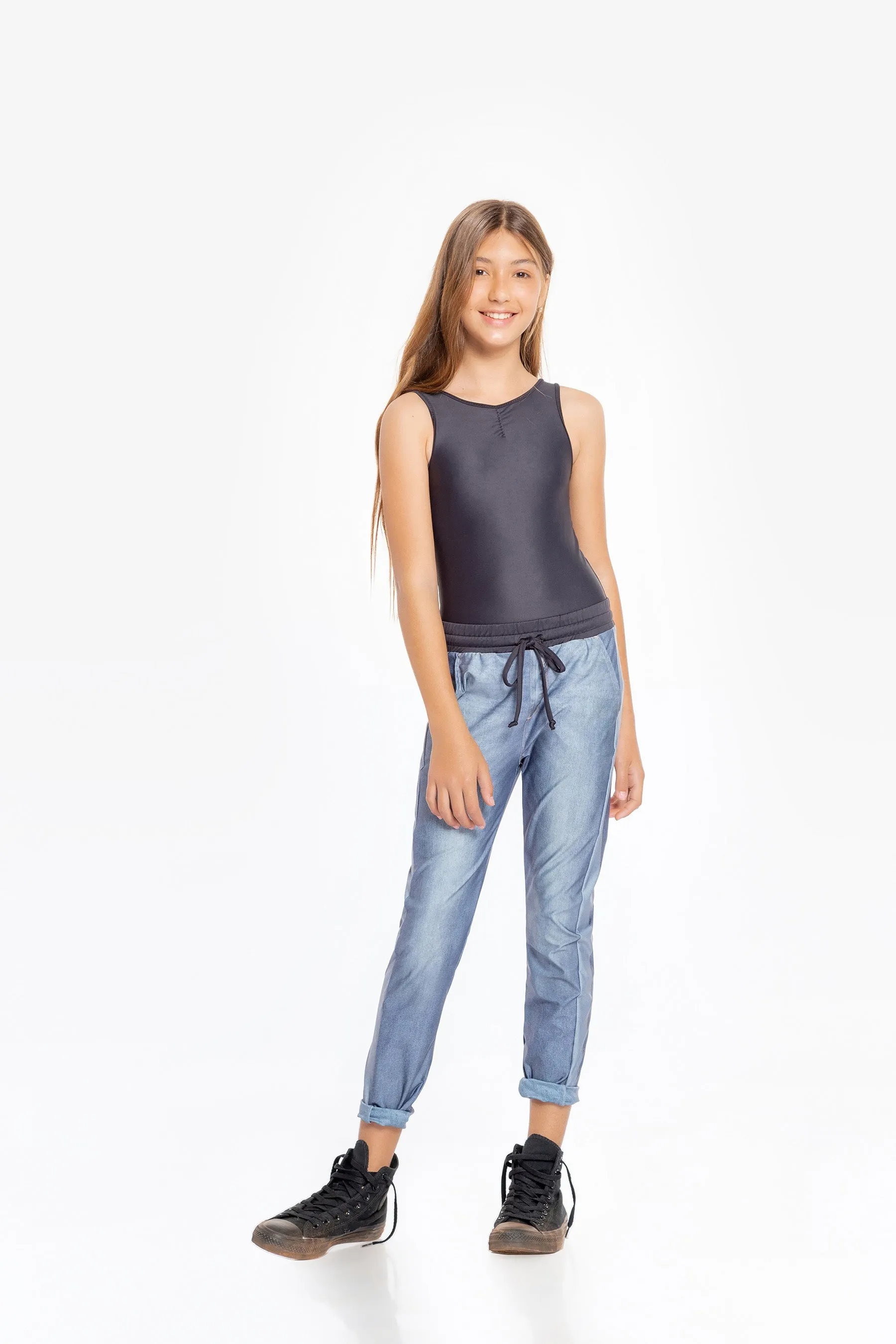 Kids Blend Denim Boyfriend Pants