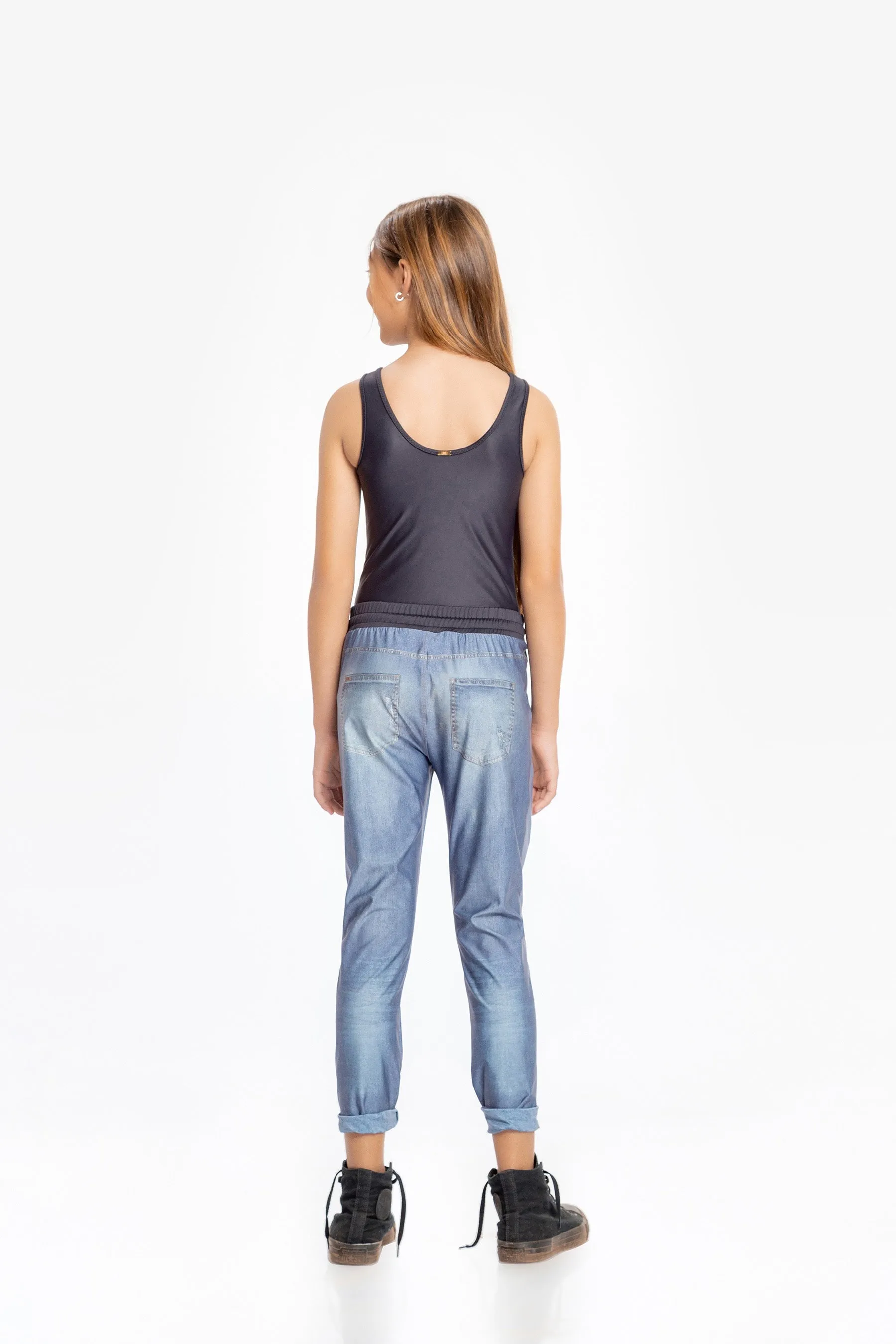 Kids Blend Denim Boyfriend Pants