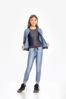 Kids Blend Denim Boyfriend Pants