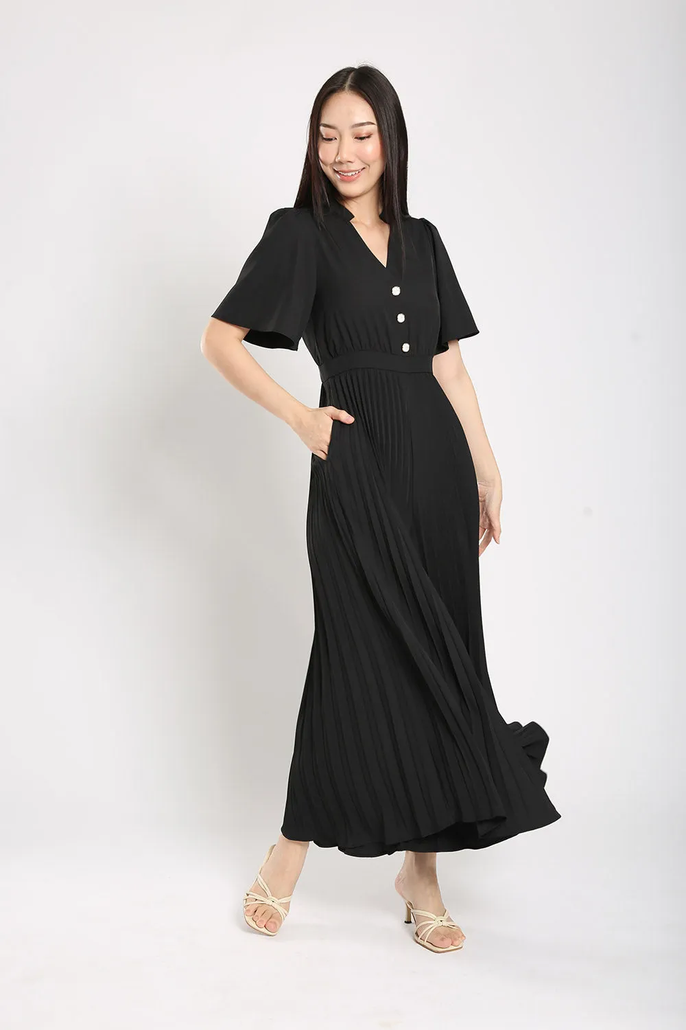 Kristela Jumpsuit in Black