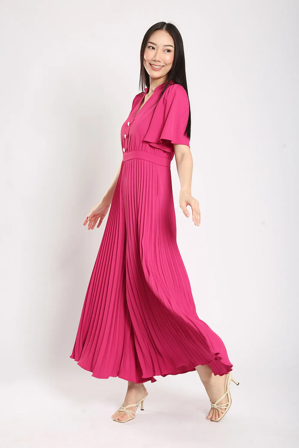 Kristela Jumpsuit in Pink