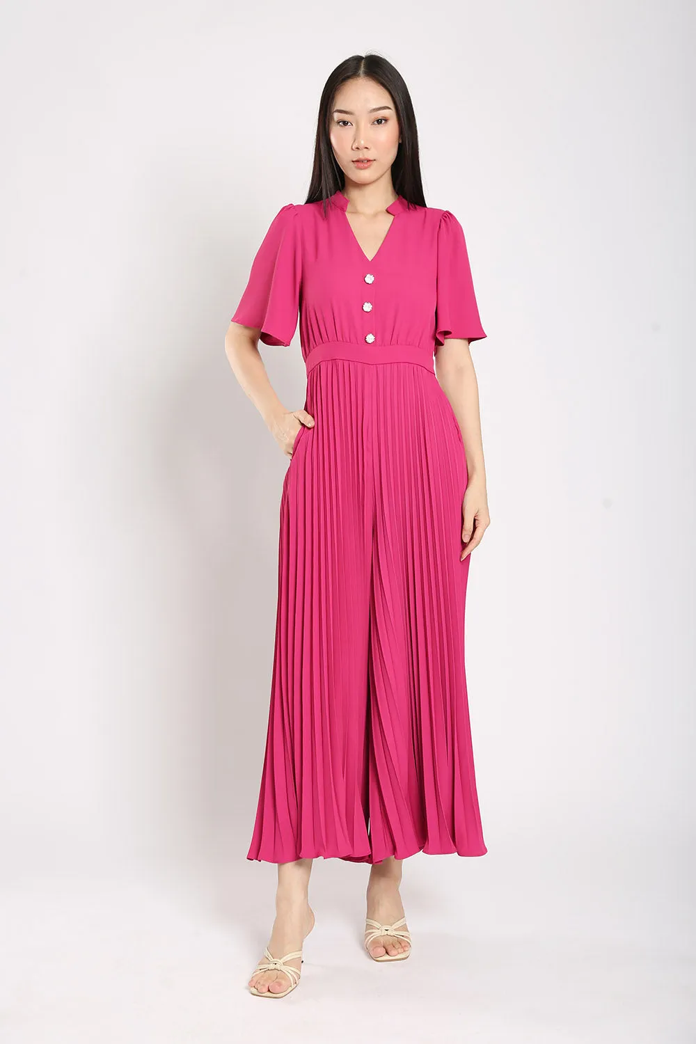 Kristela Jumpsuit in Pink