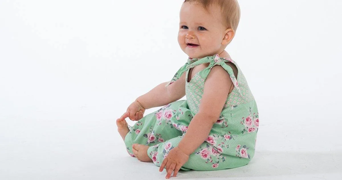 LOTTE Baby girls overall sewing pattern ebook pdf