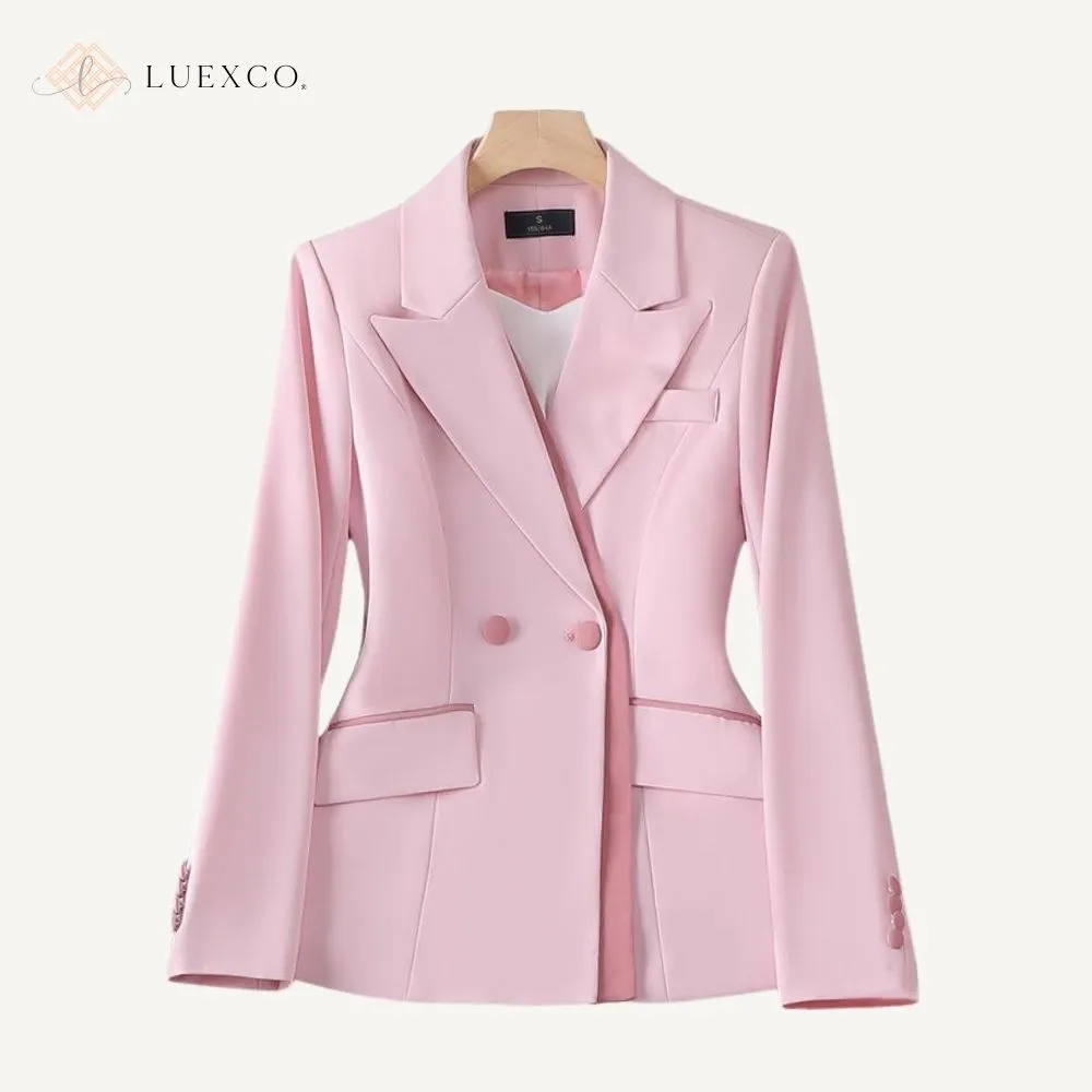 Luexco Women's Business Savvy Fashion Blazer