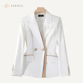 Luexco Women's Business Savvy Fashion Blazer