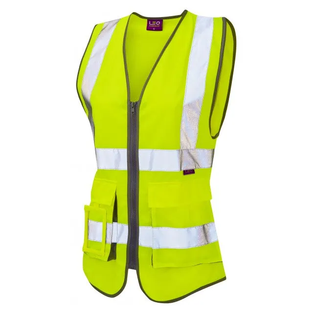 Lynmouth Womens Hi Vis Superior Waistcoat