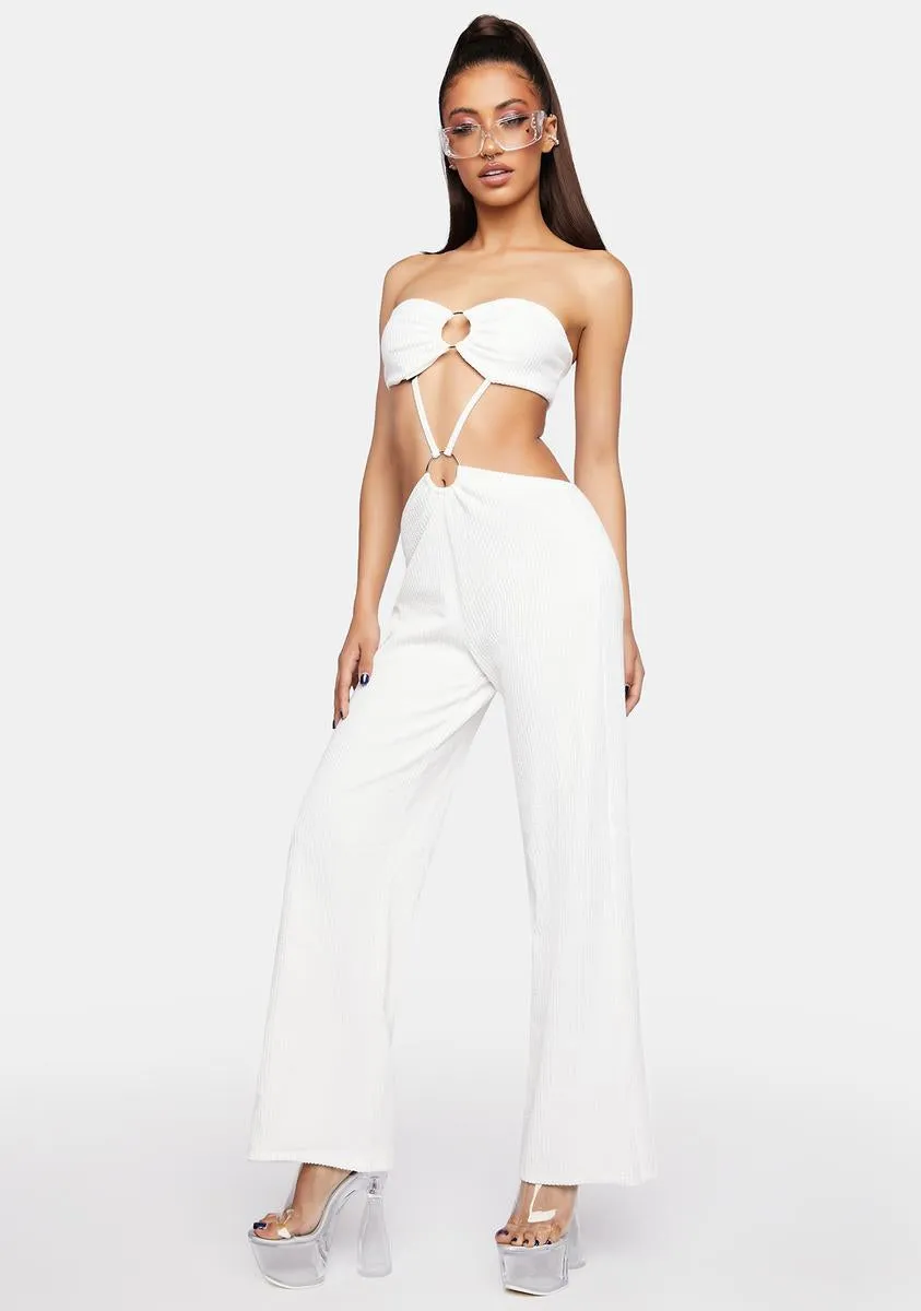 Make An Appearance Strapless Jumpsuit