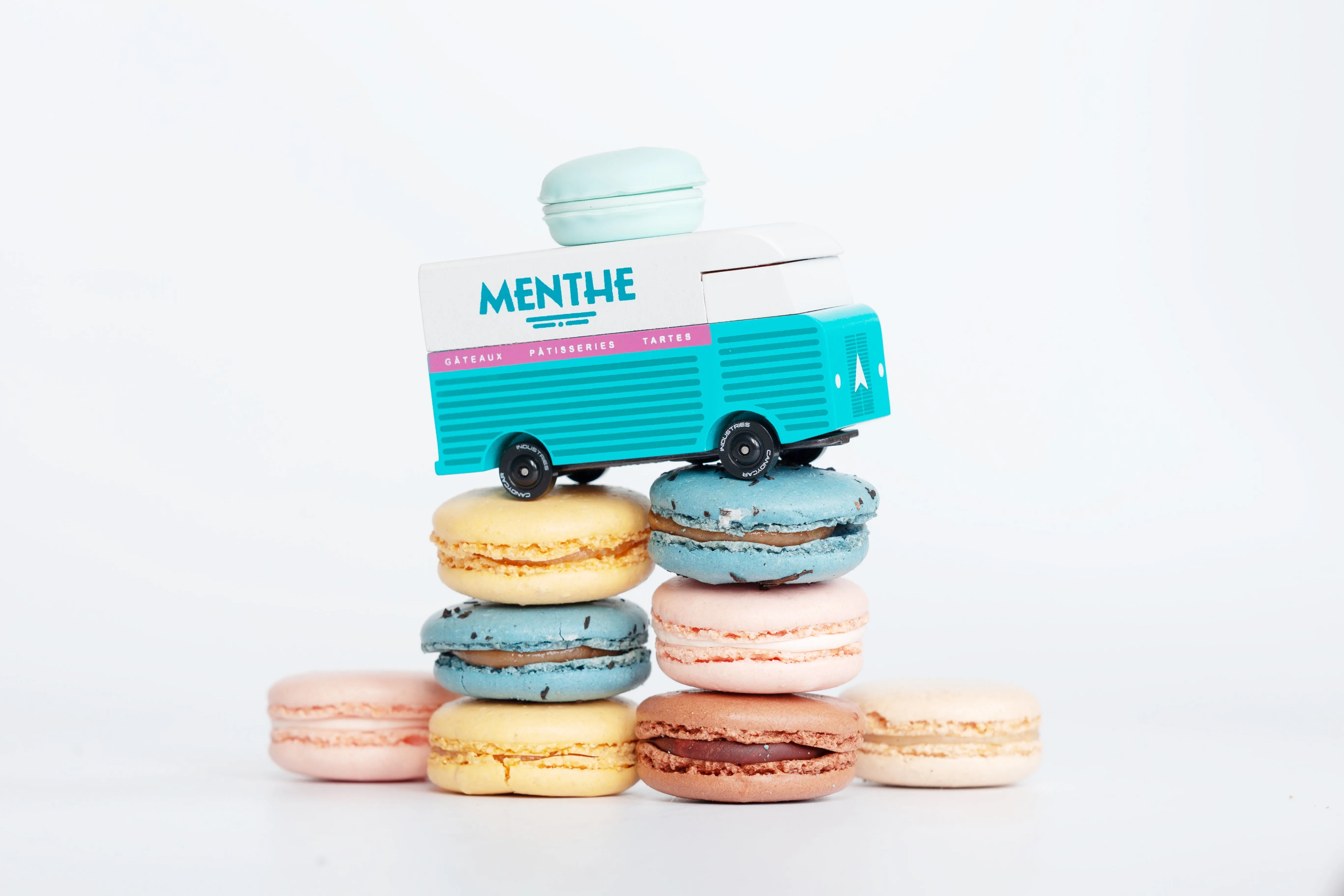 Menthe Macaron Van