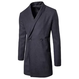 Mid-long Casual Business Trench Coat