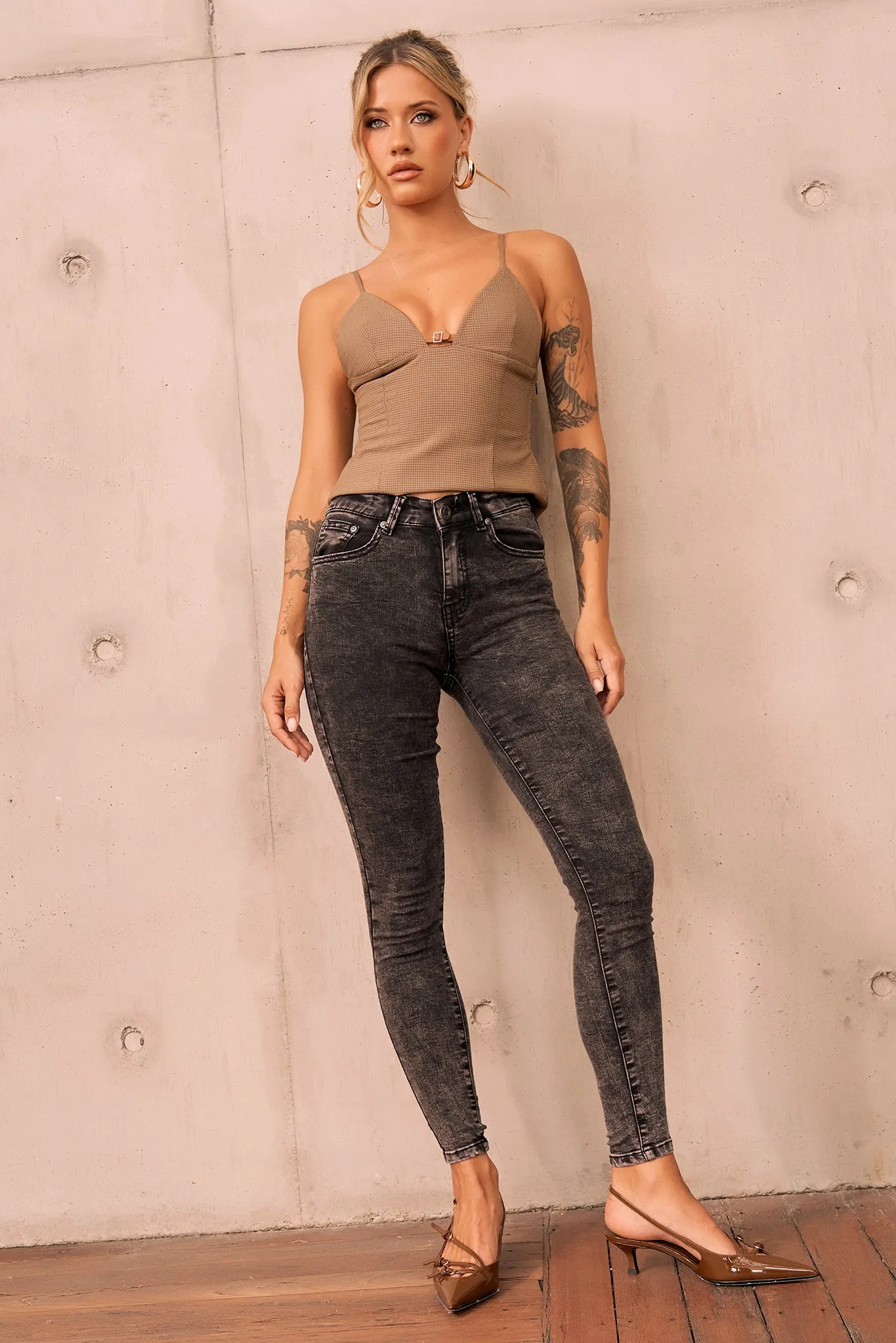 Milo Jeans - Charcoal