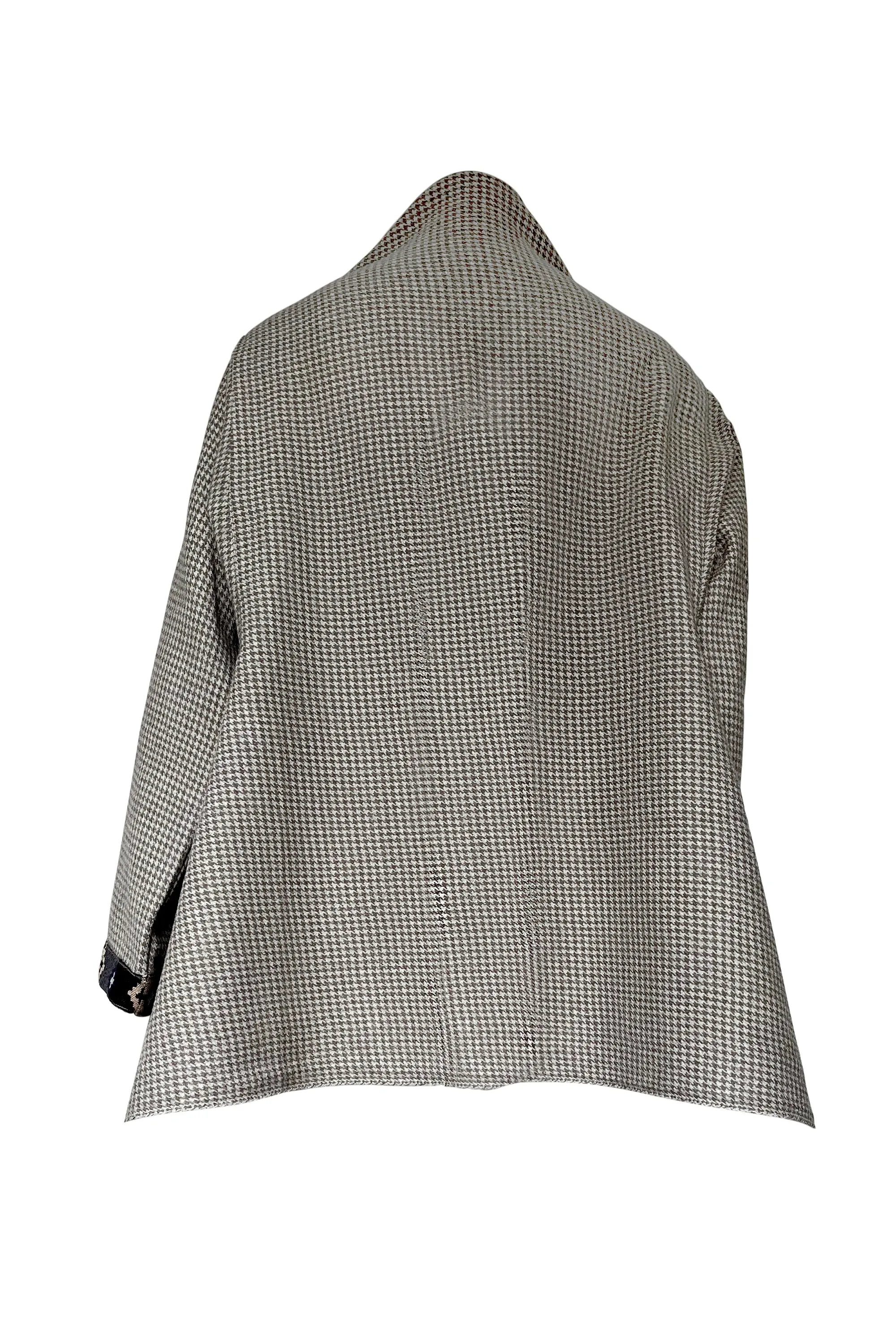 NEW! Wool Cape Coat Cocoon Greige