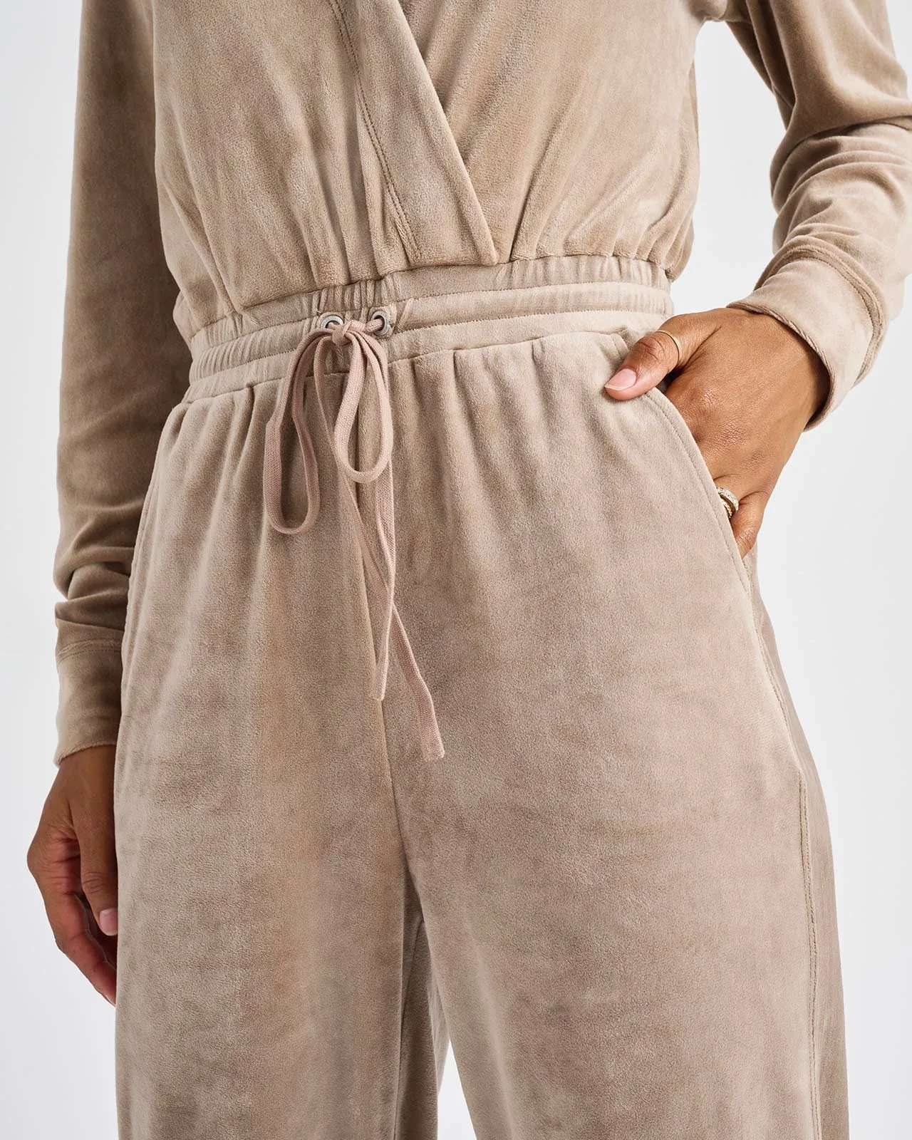 Nicola Velour Jumpsuit