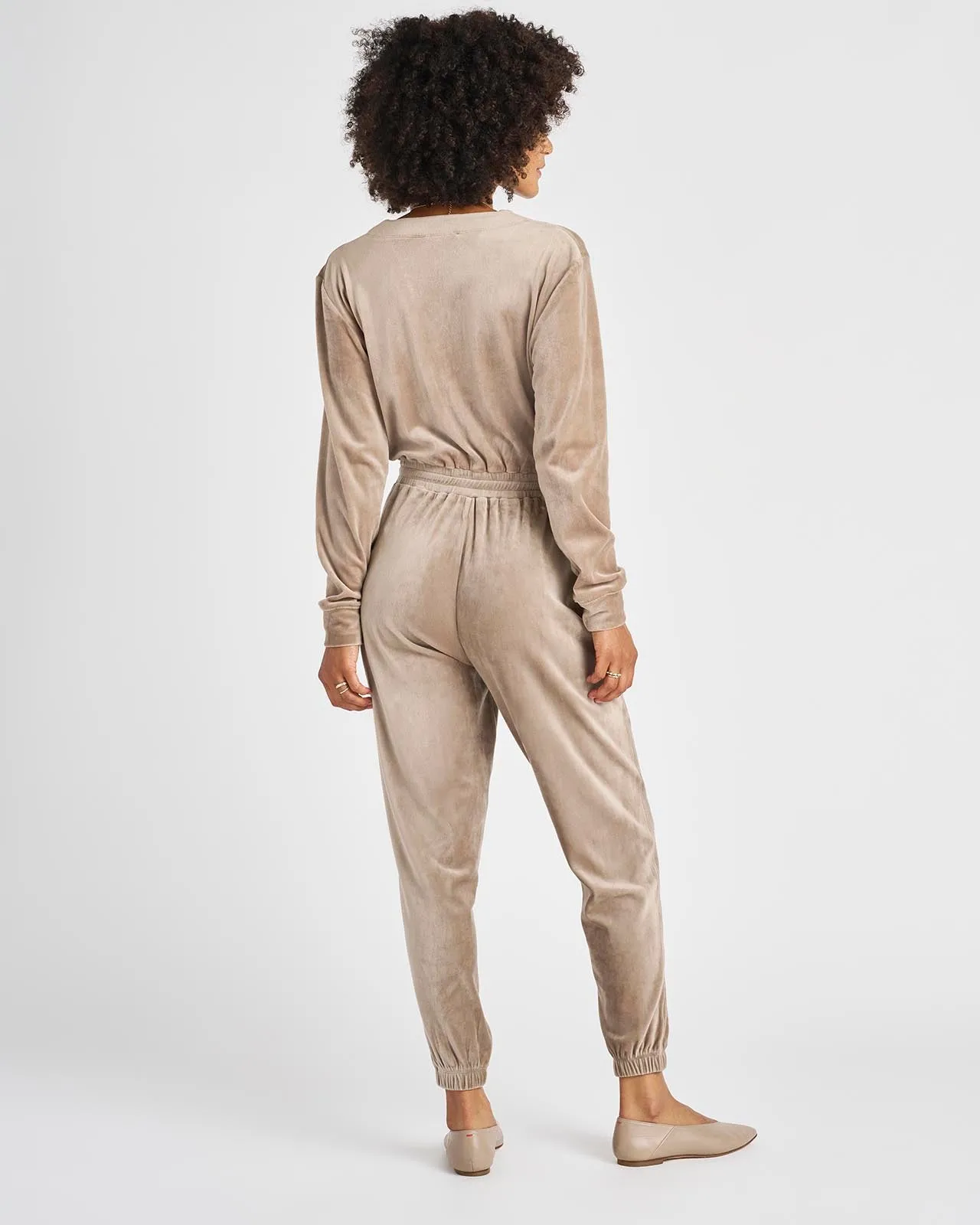 Nicola Velour Jumpsuit