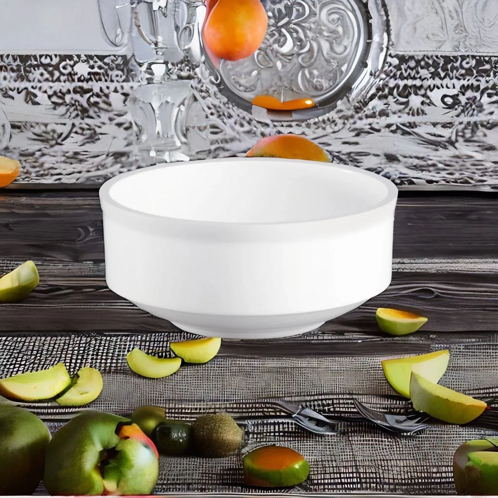 Plastic Round Continental Soup Bowl Big, For Your Little Ones.