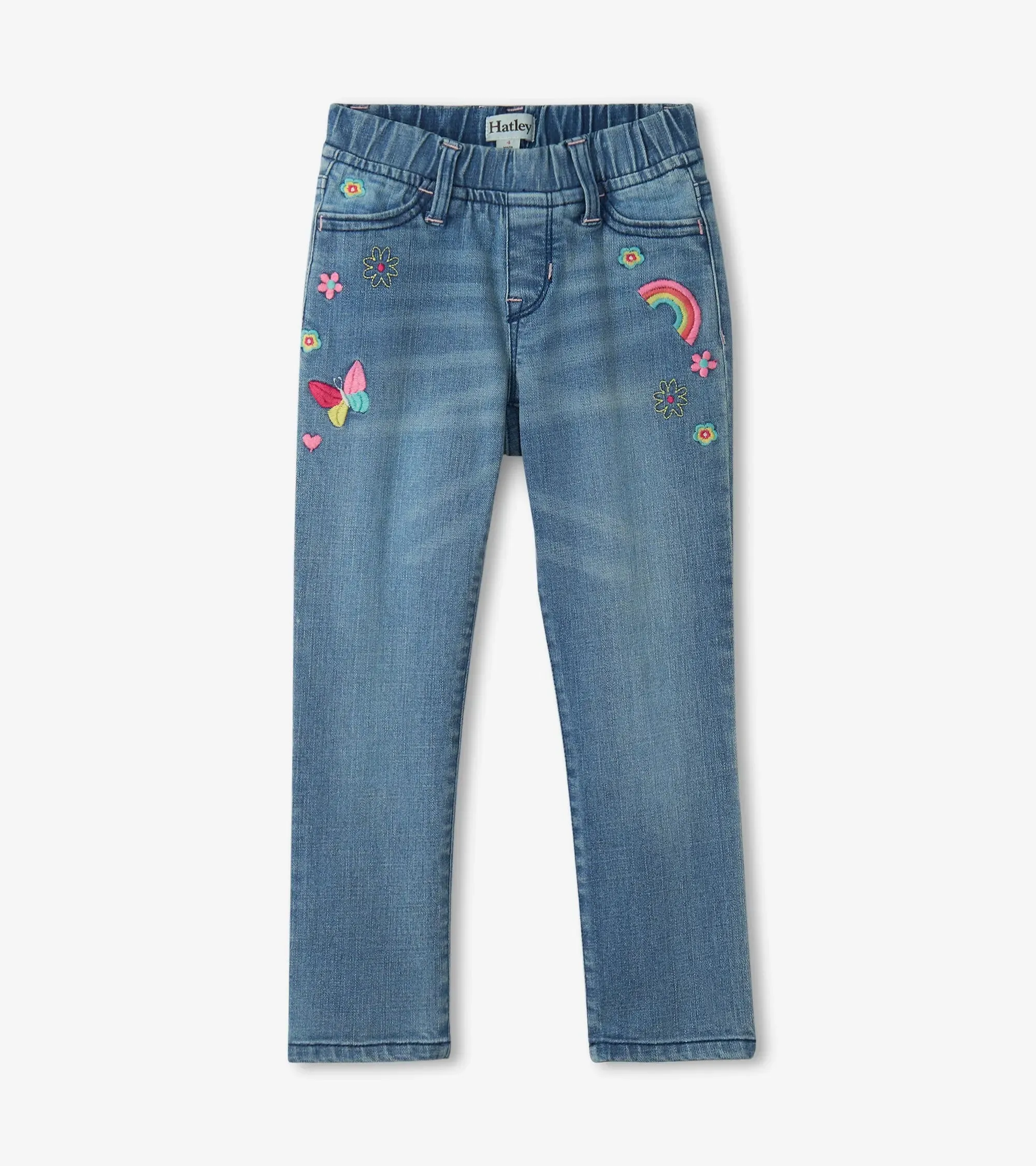 Pretty Patches Stretch Denim Jeans | Hatley