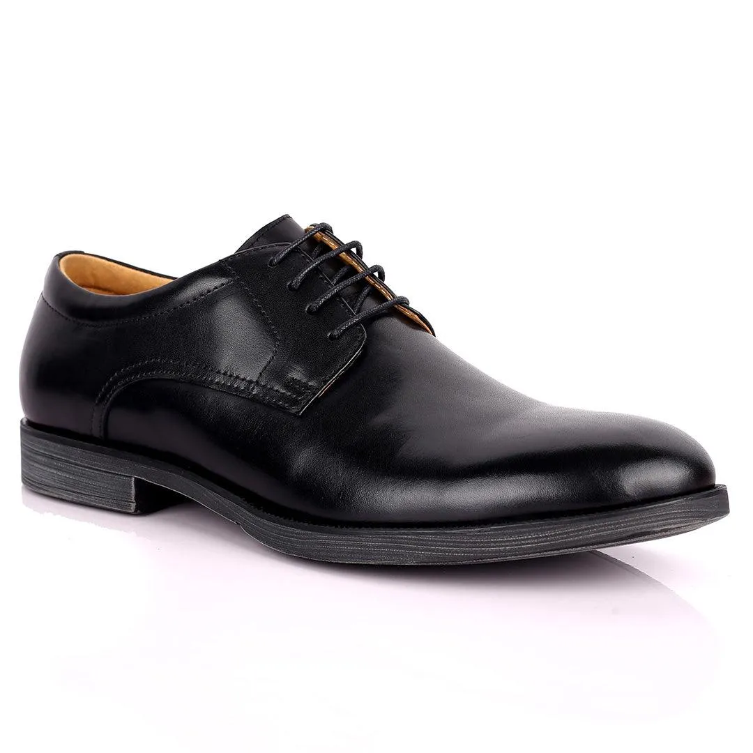 Rena Dulbecc Black Lace up Formal Superlative Shoe