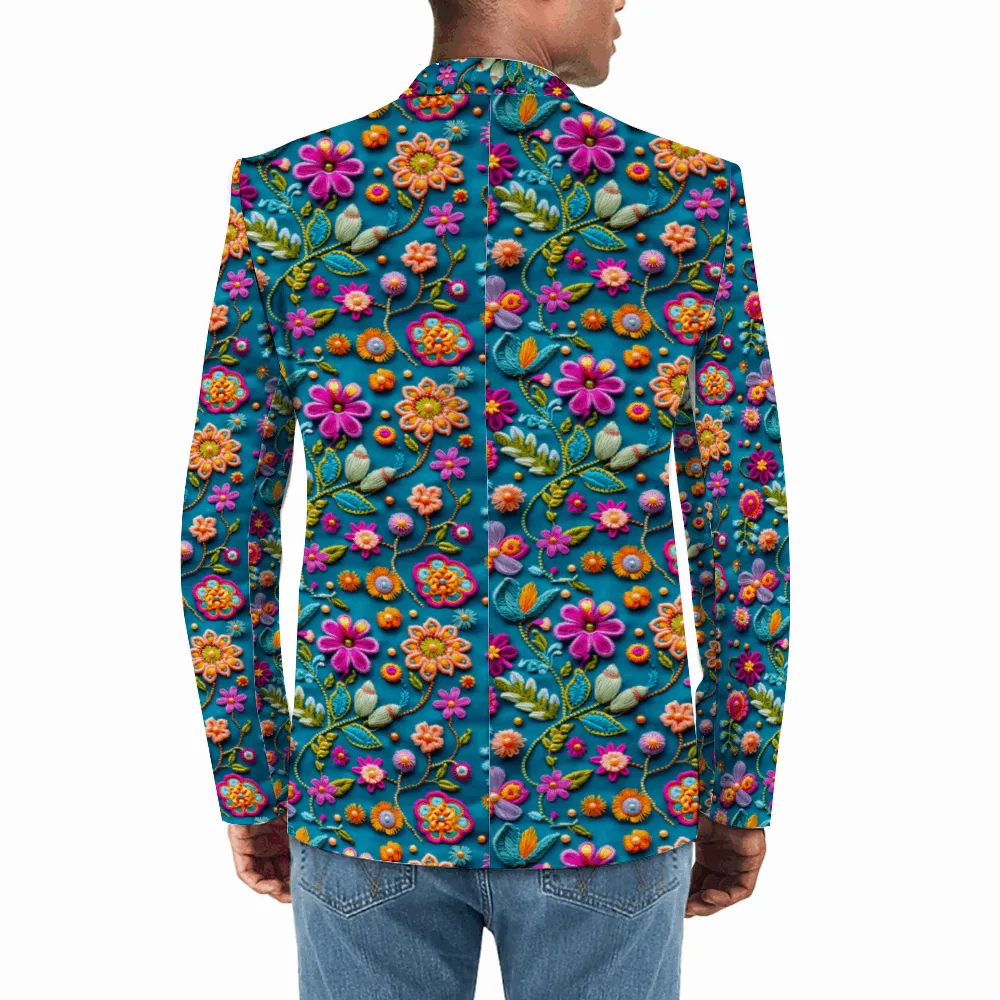 Rogue & Co. Men’s Casual Jacket- Petal Pop