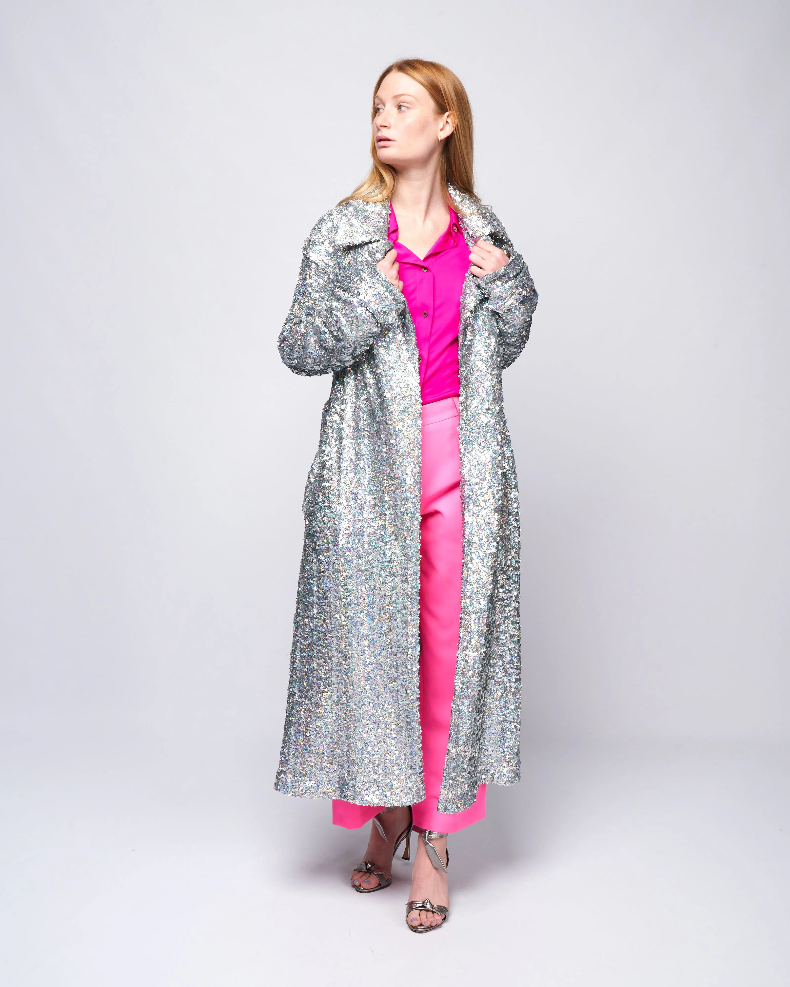 ronas emb coat - hologram