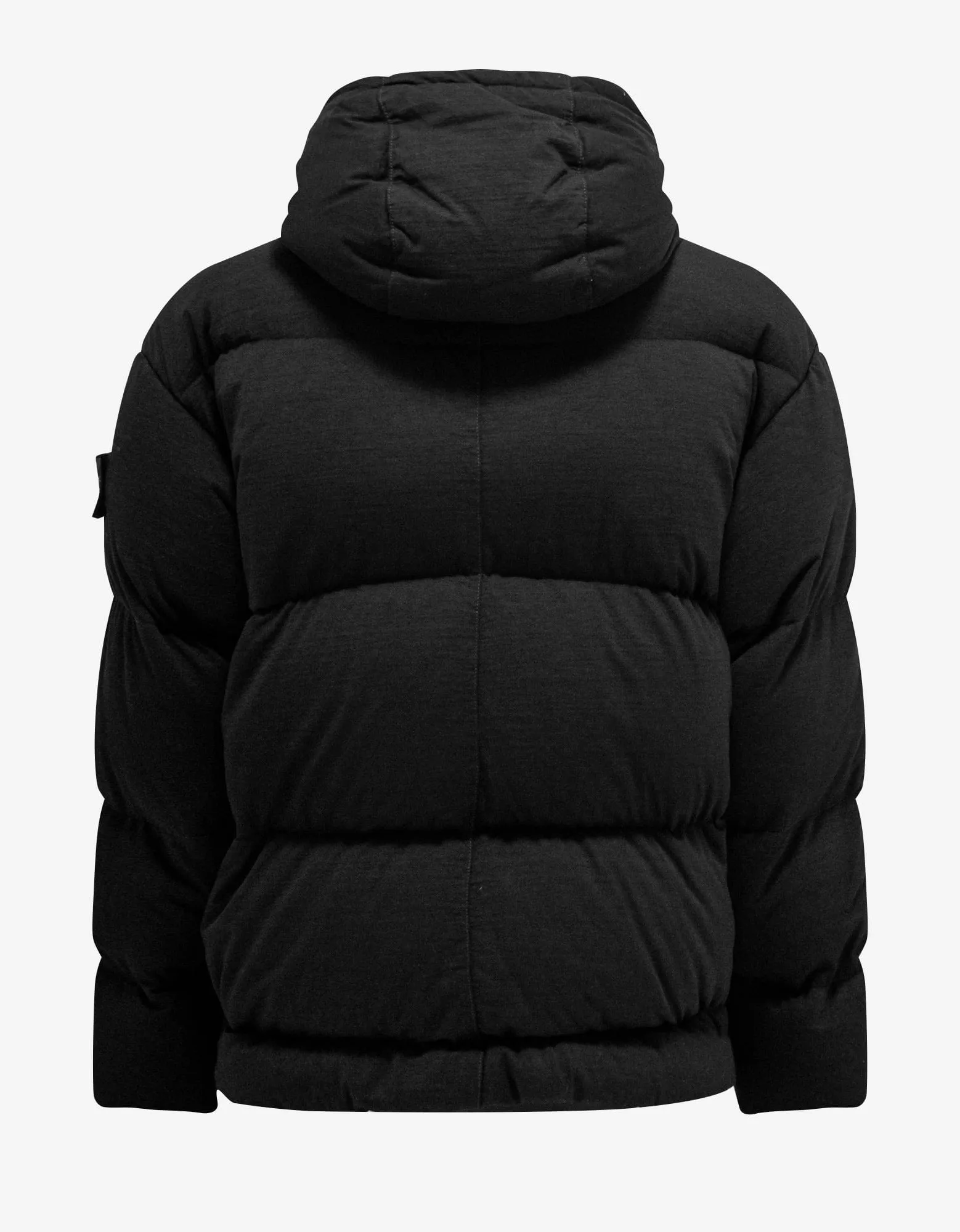 Stone Island Shadow Project Black R-Nylon Jersey Down Jacket