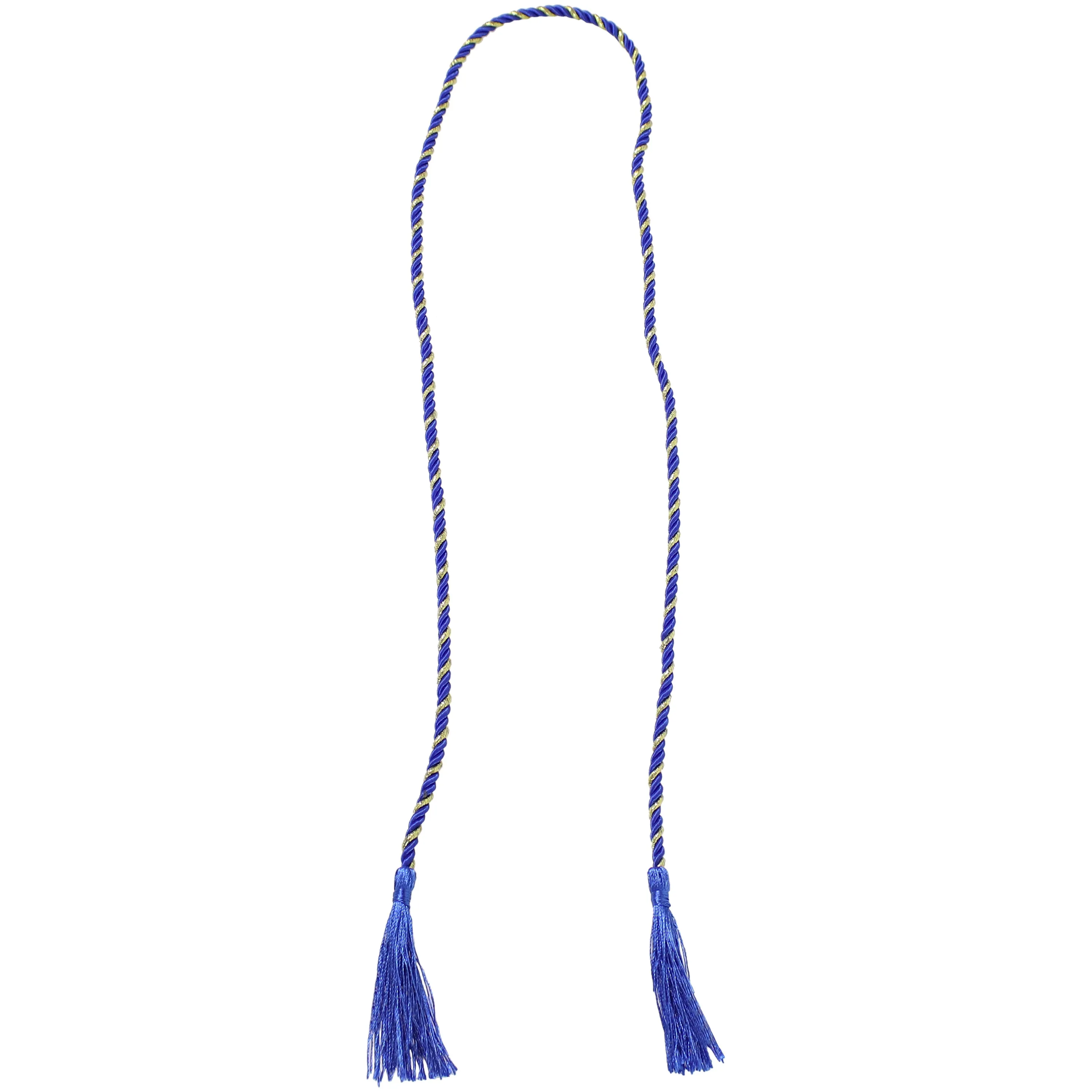 Sunnydaze Indoor/Outdoor Rope Curtain Tiebacks with Tassels