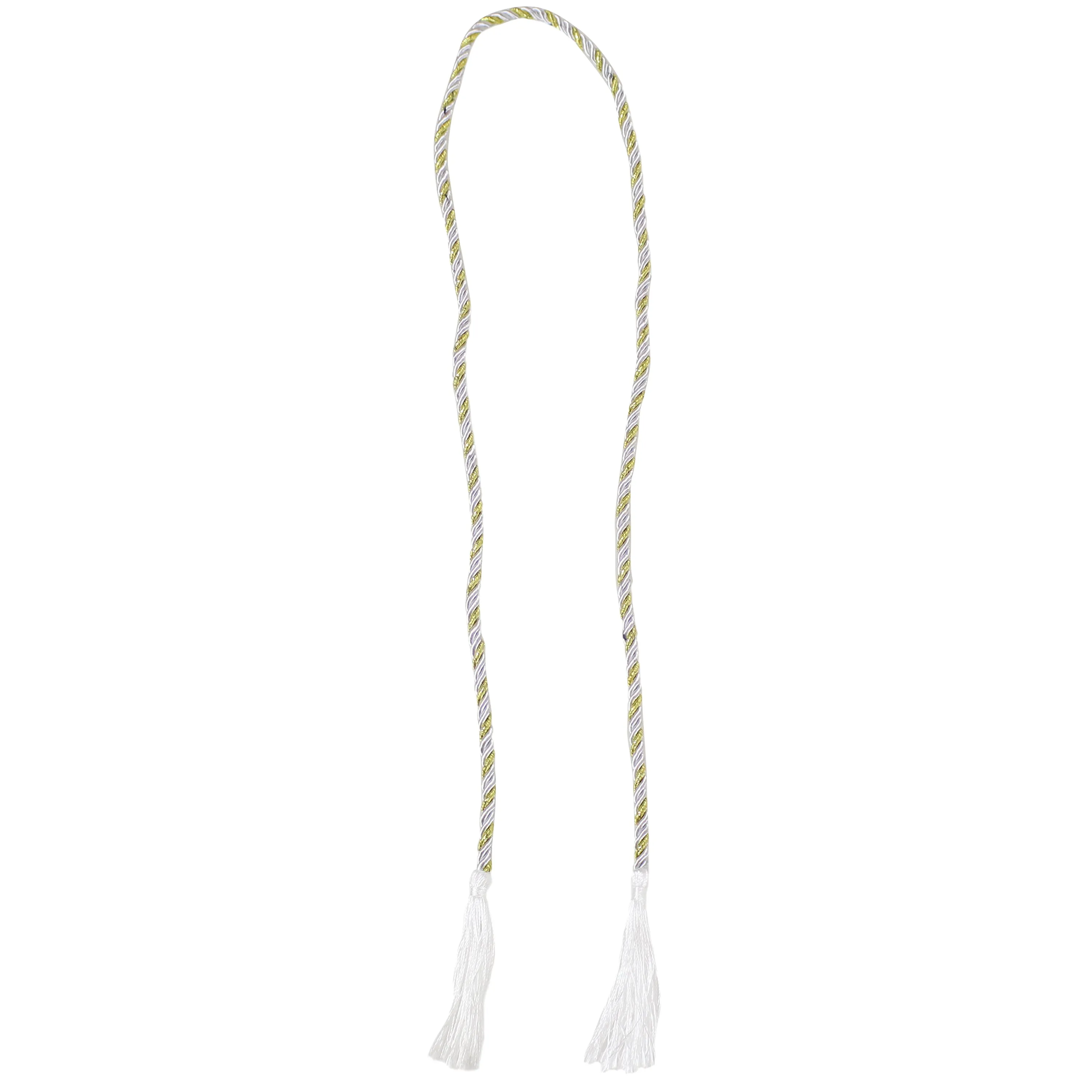 Sunnydaze Indoor/Outdoor Rope Curtain Tiebacks with Tassels